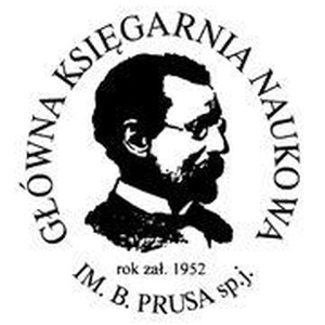 Logo GŁÓWNA KSIĘGARNIA NAUKOWA IM. B. PRUSA sp.j. established in 1952