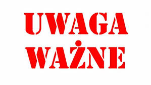 UWAGA Ważne-napis